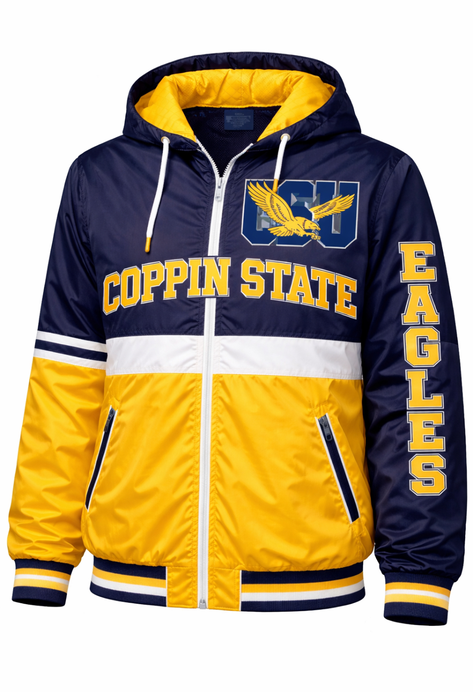 Poet Pride gold windbreaker