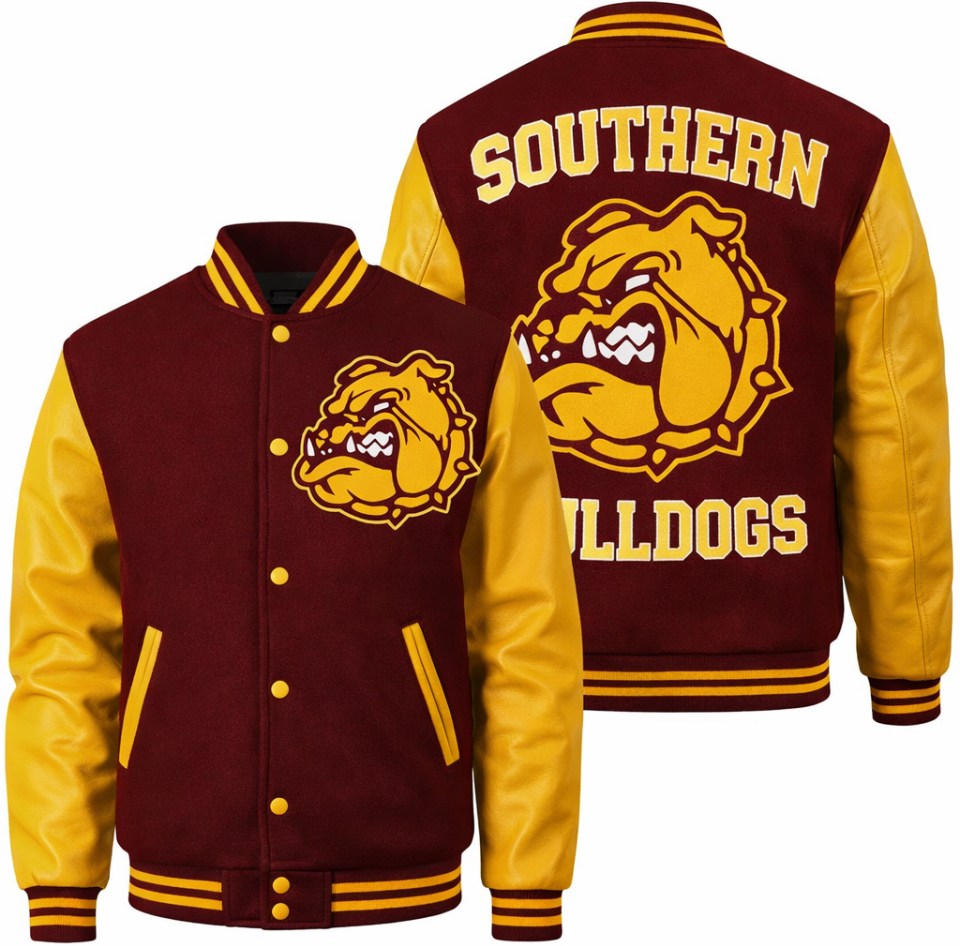 Southern Bulldogs varsity jacket